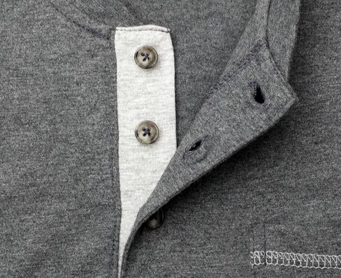 قمصان BOCOMAL FR للرجال 5.5oz خفيفة الوزن بأكمام طويلة، قميص Henley مقاوم للحريق CAT2 in Kuwait