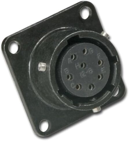 Amphenol Industrial PT02SE-14-5P(027) دبوس موصل دائري مقاوم للبيئة، اقتران حربة، صندوق إنهاء تجعيد، وعاء تركيب 14-5 ترتيب الإدخال 14 حجم الصدفة 5 جهات اتصال in Kuwait
