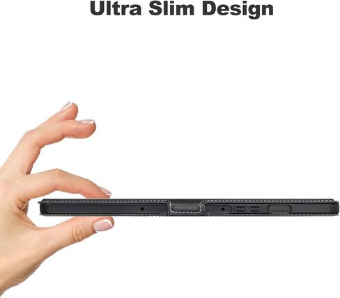 حافظة لهاتف سامسونج جالاكسي تاب S9 Fe 5G مع حامل قلم وغطاء مغناطيسي رفيع للغاية لحافظة الكمبيوتر اللوحي سامسونج S9 Fe، أخضر in Kuwait