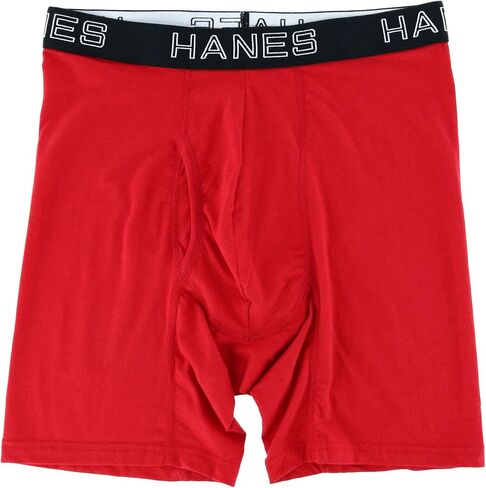 Hanes Men's Comfort Flex Fit Odor Control Boxer Briefs (3 Pack) in Saudi Arabia