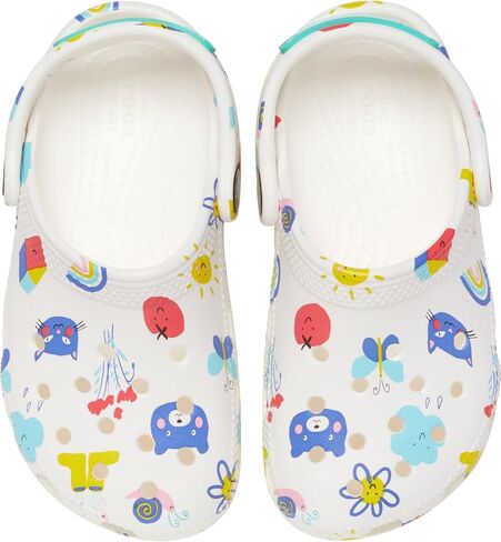 Crocs Unisex-Child Classic Graphic Clogs (Toddler) in Saudi Arabia