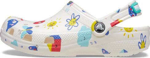 Crocs Unisex-Child Classic Graphic Clogs (Toddler) in Saudi Arabia