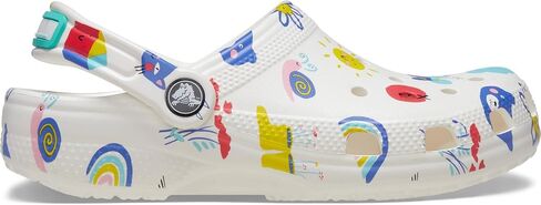 Crocs Unisex-Child Classic Graphic Clogs (Toddler) in Saudi Arabia