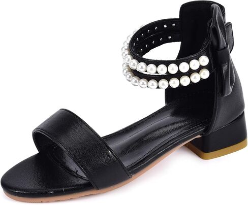 Girls' Princess High Heel Sandals Evening Wear banquet Performances School Dances Graduations Weddings Youth Formal Dress Shoes in Saudi Arabia