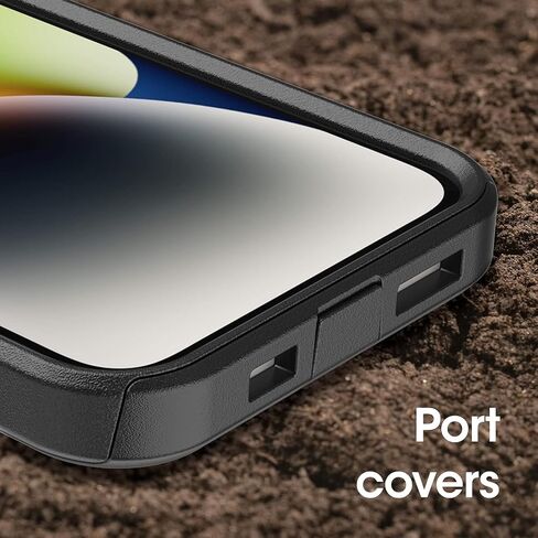 OtterBox Commuter Series Case for iPhone 14 & iPhone 13 (Only) - Non-Retail Packaging - (Trees Company (Green)) in Saudi Arabia