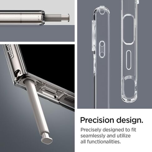 Spigen Liquid Crystal Designed for Galaxy S24 Ultra Case (2024), [Military-Grade Protection] - Crystal Clear in Saudi Arabia