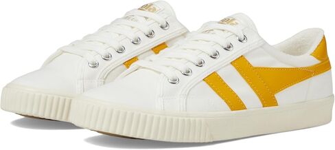 حذاء رياضي نسائي من Gola Tennis Mark Cox، أبيض فاتح/شمسي، 8.5 in Kuwait