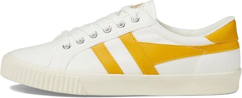 حذاء رياضي نسائي من Gola Tennis Mark Cox، أبيض فاتح/شمسي، 8.5 in Kuwait