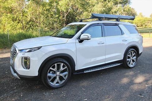 لوحة تشغيل مناسبة لشركة Hyundai Palisade 2019 2020 2021 2022 Nerf Bar خطوة جانبية مع واقيات الطين in Saudi Arabia