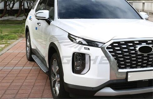 لوحة تشغيل مناسبة لشركة Hyundai Palisade 2019 2020 2021 2022 Nerf Bar خطوة جانبية مع واقيات الطين in Saudi Arabia