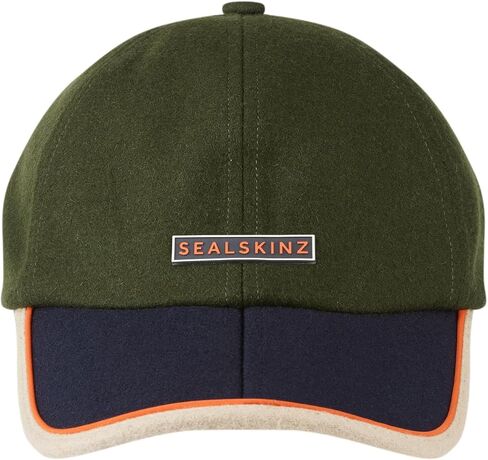 SEALSKINZ Brooke Waterproof Foldable Peak Wool Branded Cap in Saudi Arabia