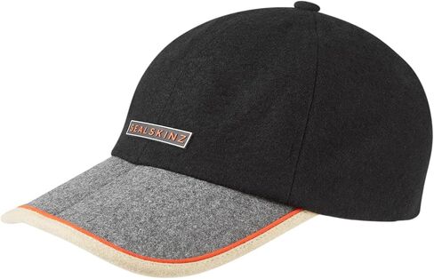 SEALSKINZ Brooke Waterproof Foldable Peak Wool Branded Cap in Saudi Arabia