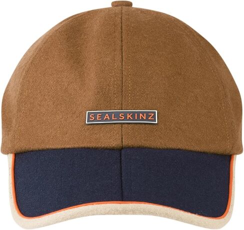 SEALSKINZ Brooke Waterproof Foldable Peak Wool Branded Cap in Saudi Arabia