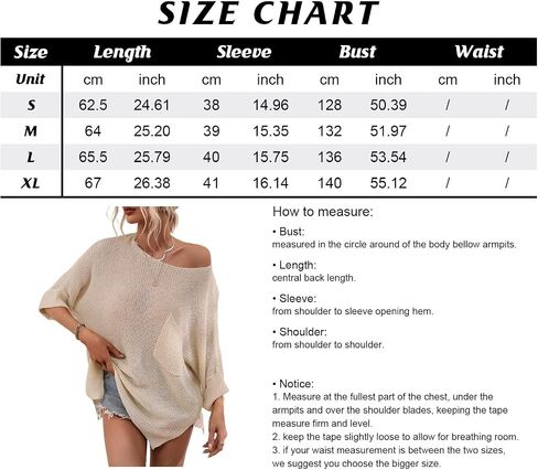 Women's Summer Oversized Half Sleeve Crochet Knit Sweater Top Spring Solid Color Blouse in Saudi Arabia
