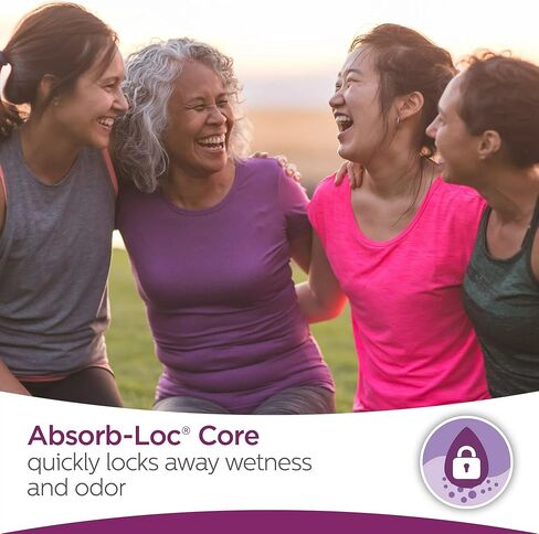 بطانات داخلية من Poise Microliners لسلس البول، أخف بطانات داخلية ذات قدرة على الامتصاص، طويلة، 50 قطعة in Kuwait