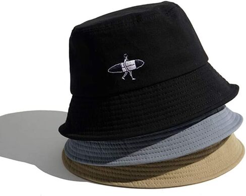 Croogo Bucket Hat for Men Women Fisherman Outdoor Summer Travel Beach Caps 100% Cotton Stone Washed Packable Fishing Sun Cap in Saudi Arabia