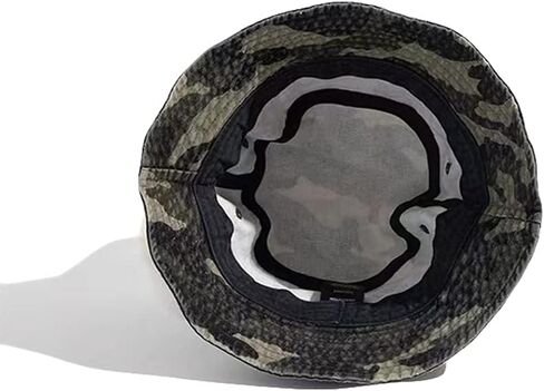Croogo Bucket Hat for Men Women Fisherman Outdoor Summer Travel Beach Caps 100% Cotton Stone Washed Packable Fishing Sun Cap in Saudi Arabia