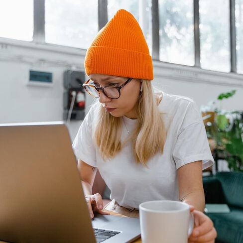 ZOORON 1&2 Packs Beanie للرجال والنساء الرجال قبعة صغيرة أكريليك متماسكة الكفة قبعة قبعة مترهل متماسكة قبعة الجمجمة قبعة الشتاء الدافئة in Kuwait