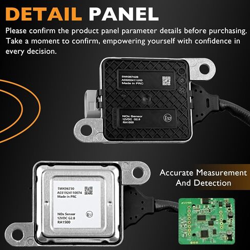 Upstream & Downstream 68085740AA 68210084AA NOx Sensor 5WK96730 5WK96742B Nitrogen Oxygen Sensor Compatible with 2013-2018 Dodge Ram 2500 3500 4500 5500 6.7L L6 Cummins Diesel in Saudi Arabia