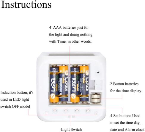 ساعة منبه LED من EGEN قطع للكلاب طاولة مكتب إبداعية متوهجة ساعة رقمية ملونة إلكترونية للفتيات الصبي الأطفال ألعاب أطفال هدية عيد ميلاد in Kuwait