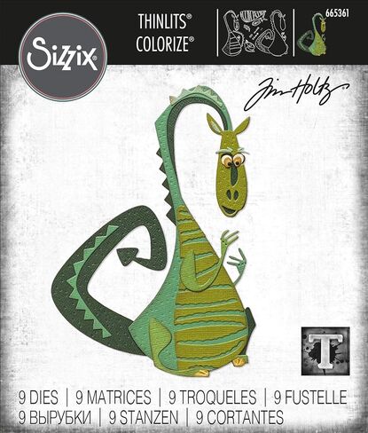 Sizzix Tim Holtz - THINLITS Dies, Arthur Colorize in Saudi Arabia