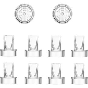 10PCS S12 Pro / S9 Pro / S12 / S9 Duckbill Valve Silicone Diaphragm, Compatible with momcozy Breastpump, Replacement Parts Accessories (S12Pro / S9Pro Parts)