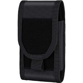 IronSeals Tactical Molle Phone Pouch Holster Large Smartphone Pouch for 6.7" Phone Fit for iPhone 15 Pro Max/14 Pro Max/13 Pro Max/12 Pro Max