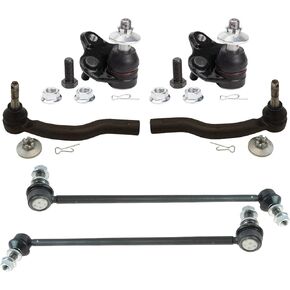 TRQ Front Steering & Suspension Kit Compatible with 2011-2017 Lexus 2010-2015 Toyota