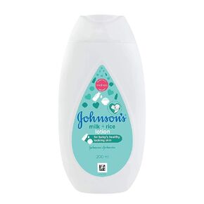 Johnson's Baby Milk + Rice Lotion (200Ml) White
