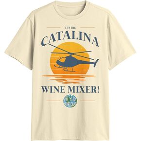 Step Brothers Catalina Wine Mixer Sunset Graphic Adult T-Shirt