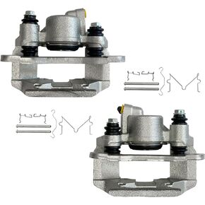 MAYASAF 192629+192628 Rear Disc Brake Caliper Fit 1997-2004 Mitsubishi Montero Sport, New Disc Caliper Assembly (Rear Left & Right)