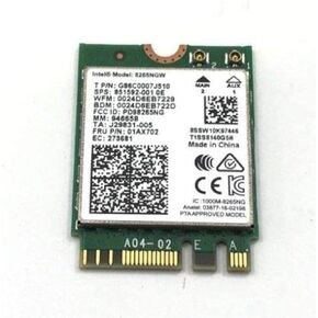 New Genuine WiFi for Lenovo ThinkPad Wireless WiFi Card 01AX702