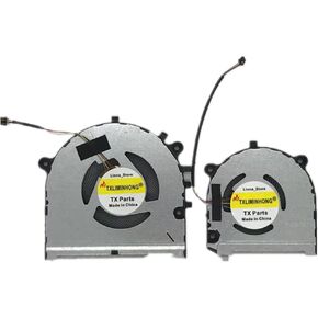 New Compatible CPU and GPU Cooling Fan for Lenovo ThinkBook 13s-IML 13s-IWL Series DFS5K123043630 FLDU DFS150305140T FL03 DC5V 0.5A Fan