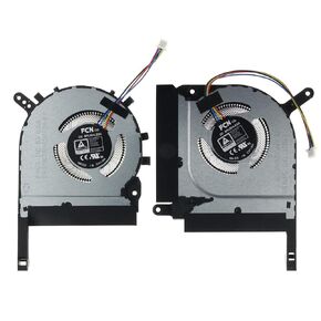مروحة تبريد وحدة المعالجة المركزية + وحدة معالجة الرسومات البديلة لـ ASUS TUF A15 FA506Q FA506IC FA506IE FA506IHR FA506QE FA506QM FX506HC FX506HE FX506HM A17 FA706Q FA706IC FA706IE FA706IHR FA706QE FA706QM FA706QR FX706HC FX706HE in Kuwait