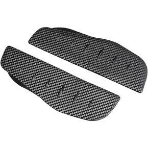 1 Pair Rear View Mirror Rain Eyebrow Car Sun Visor Carbon Fiber Car Accessories Carbon Fiber Accessories Car Mirror Visor Car Rearview Car Mirror Accessories Rear View Mirror Visor