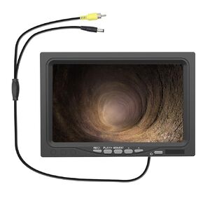 Sanyipace 7'' LCD Color Screen Monitor, Pipe Inspection Camera Accessories, ONLY for Sanyipace 7-inch WiFi Sewer Camera Model: 9723WF