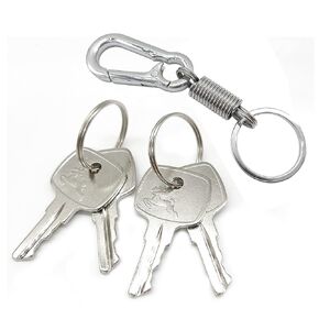 AR51481 AT195302 Ignition Keys 4PCS for John Deere Combine Riding mower Logger and Excavator Replaces R45361 AT145929