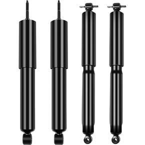 SCITOO Compatible fit for Shocks, Front Rear Gas Struts Shock Absorbers for 04 05 06 07 08 09 10 11 12 Chevrolet Colorado,04 05 06 07 08 09 10 11 12 GMC Canyon 344465 911229 344466 911230 Set of 4