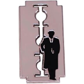 Peaky Blinders Razor Blade Shelby TV Show 1.2" Enamel Pin Badge
