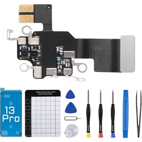 for iPhone 13 PRO WiFi Signal Antenna Wireless Replacement Part for iPhone 13PRO WLAN Antenna Connector Flex Cable Part with Repair Fix Tool (Moble: A2636,A2638,A2639,A2640,A2483)