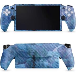 Carbon Fiber Gaming Skin Compatible with PS5 Portal Remote Player - Basketball Orb - Premium 3M Vinyl Protective Wrap Decal Cover - Easy to Apply | Crafted in The USA by MightySkins