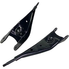 Front Axle Radius Arm Driver Left & Passenger Right Side Replacement For 92-07 Ford E-250 E-350 Super Duty Pickup 1992-2007 E-250 E-350 Econoline Suspension Arm Kit