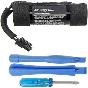 3400mAh Extended 00798-601-8207 Battery Replacement Compatible with Logitech Ultimate Ears UE Boom 2 Wireless Waterproof Bluetooth Speaker
