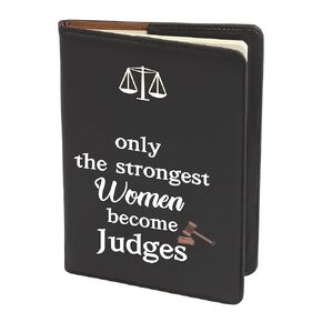 Gzrlyf only the Strongest Women Become Judges Notebook Future Judge Gift Law School Graduation Gifts for Judge Journal Cover (Judges Notebook)