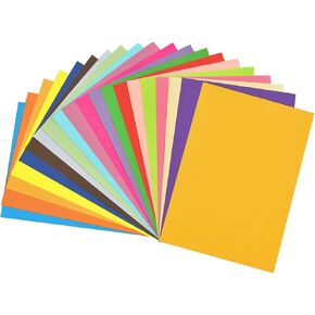 WENMER Colored Paper 200 Sheets, 20 Assorted Colors, 70gsm A4 Colored Copy Paper Color Paper Decorative Paper for DIY Arts Crafts in Kuwait