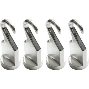 Cooks Standard Fixed Pot Rack Solid Cast Pan Hooks, Set of 4