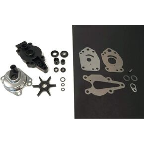 The ROP Shop | Water Pump Kit for 1986, 1987, 1988, 1989 Mercury 2-Stroke, 9.9HP, 0A197112 & Up