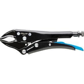 Channellock 102-7 7" Curved Jaw Locking Pliers w/Cutter, Epoxy Resin Coating, Forged Steel, Curved Jaw Offers Advanced Control, Providing Additional Contact Points on Multiple Fastener Types