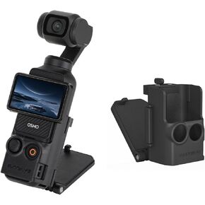 Xmipbs Magnetic Camera Mount Stand Base for DJI OSMO Pocket 3, Adjustable Desktop Stable Bracket Non-Slip Holder for Pocket 3 in Saudi Arabia