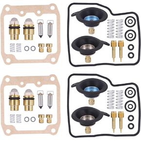 ApplianPar Carburetor Repair Kit for Suzuki VS1400 VS800 VS800GL VZ800 Carb Air Cut-off Valve Rebuild Set of 2